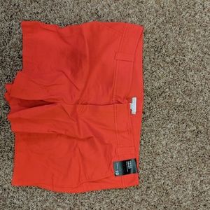 Red shorts